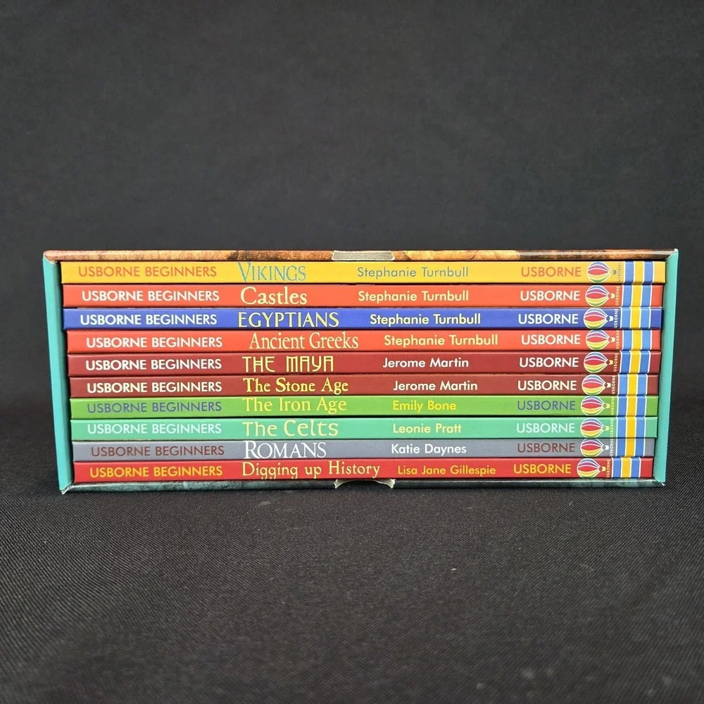 Usborne Beginners History 10 Hardback Books Collection Box Set Ages 4-7